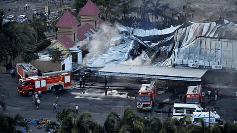 Fire engulfed Rajkot Game Zone