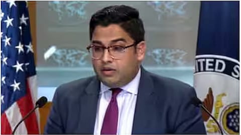 US State Department Deputy Spokesperson Vedant Patel