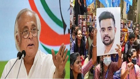 Congress General Secretary Jairam Ramesh on suspended JD(S) MP Prajwal Revanna