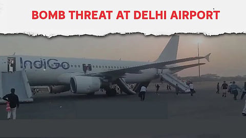 Bomb threat at Delhi Airport for Indigo flight