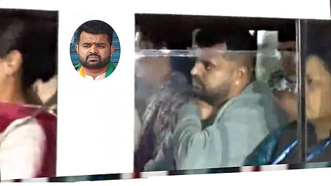 MP Prajwal Revanna under police custody