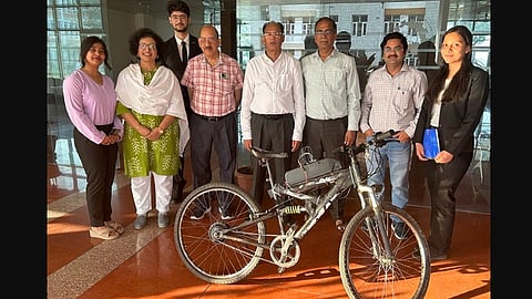 NIT Jamirpur smart e-bicycle
