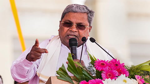 Karnataka CM Siddaramaiah