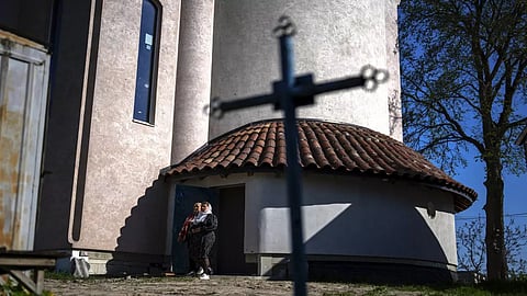 The Church of the Intercession of the Blessed Virgin Mary, Lypivka, near Lviv, Ukraine