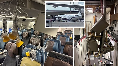 British man dies and several passengers are injured when turbulence hits a Singapore Airlines flight