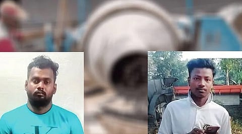 Pandi Durai (L)   Laiman Kisk (R)