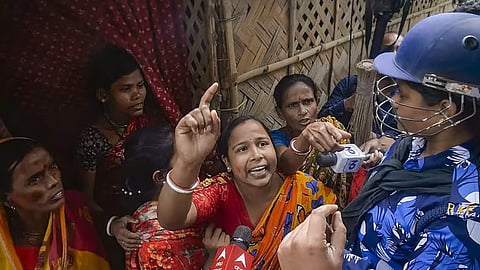Woman surrenders in court in Sandeshkhali case, sent to judicial custody