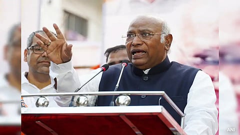 Congress president Mallikarjun Kharge