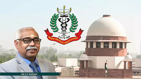 Supreme Court on Indian Medical Association (IMA)president  R V Asokan's interview