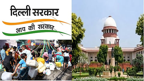 Delhi government approaches Supreme Court for more water from Haryana.