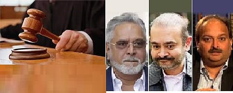  Vijay Mallya (L),Nirav Modi (M),Mehul Choksi (R)