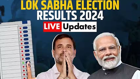 Election 2024: Counting progresses in  Lok Sabha seats