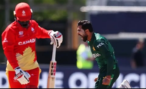 Johnson hits 52 but Pakistan restrict Canada to 106/7 in T20 World Cup tie