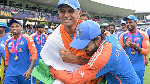 Indian cricket Head Coach Rahul Dravid