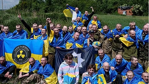 Russia and Ukraine exchange prisoners of war.