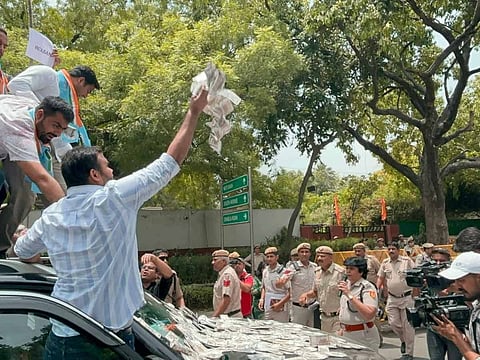 UGC-NET cancelled: NSUI members detained for protesting outside education minister's house