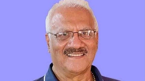 T K Chathunni, a former Indian football player and coach