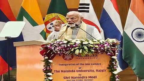 PM Narendra Modi is inaugurating the new Nalanda University campus