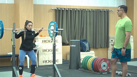 Olympic silver medallist weightlifter Mirabai Chanu 