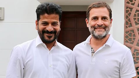 Telangana Chief Minister Revanth Reddy and Congress Leader Rahul Gandhi