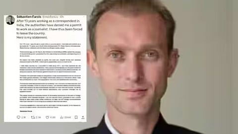 French journalist Sebastien Farcis