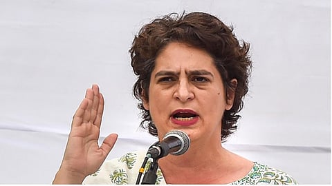 Cong''s Wayanad housing project delayed due to lack of timely clearance from Left govt: Priyanka