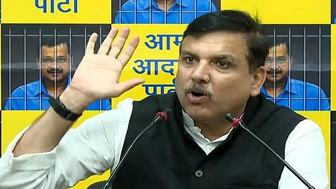 AAP Rajya Sabha MP Sanjay Singh