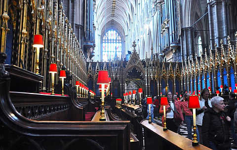 Inside Westminster Abbey