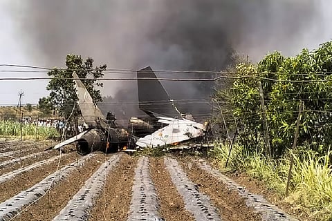 IAF's Sukhoi fighter crashes in Nashi