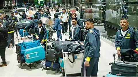 Young team India arrive in Harare to play T20 series
