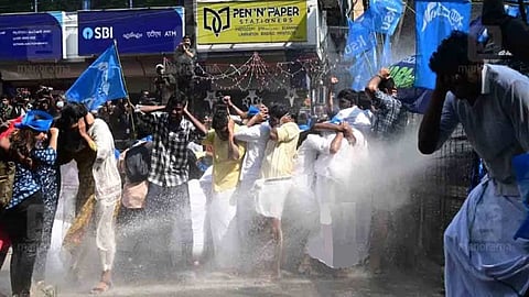 KSU protest march to the state Assembly
