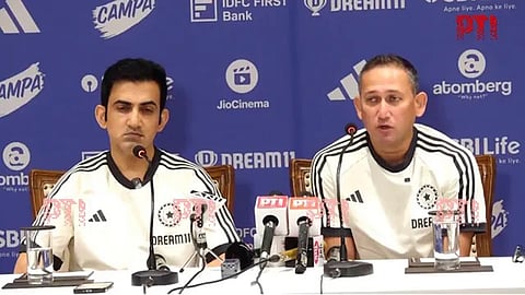Head coach Gautam Gambhir and Chief selector Ajit Agarkar