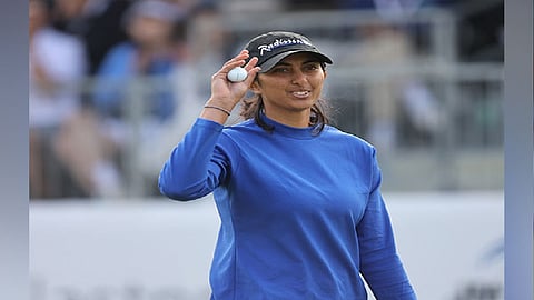  Indian golfer Aditi Ashok