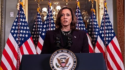 US Vice President Kamala Harris