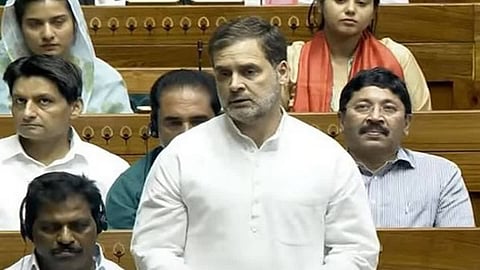 Leader of the Opposition Rahul Gandhi