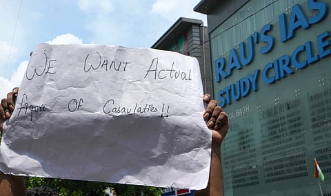 Coaching centre incident man-made disaster, result of negligence, say oppn parties in Delhi