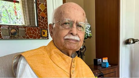 former deputy prime minister Lal Krishna Advani 