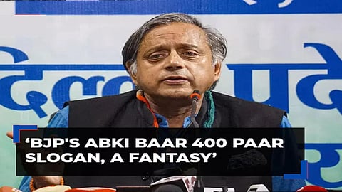 Senior Congress leader Shashi Tharoor