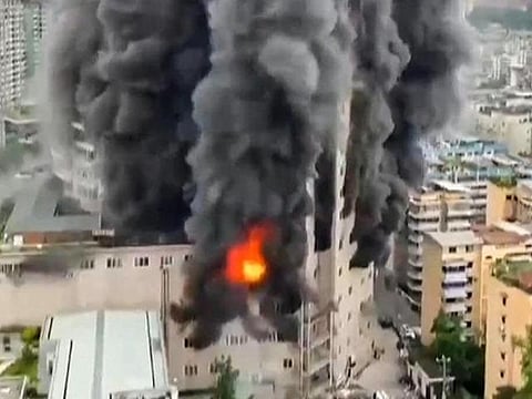 Fire at shopping mall in China kills 16 people