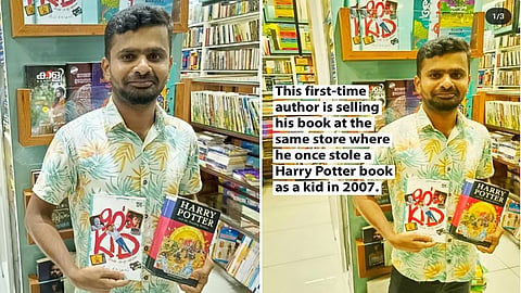 Young author Reese Thomas