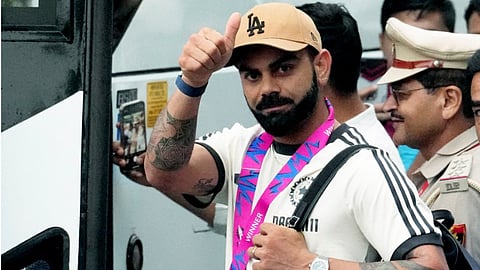 Indian cricketer Virat Kohli 