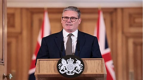 British PM Keir Starmer