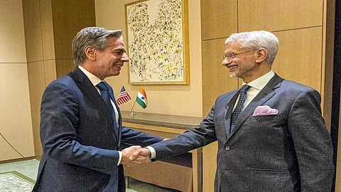 US Secretary of State Antony Blinken and External Affairs Minister S Jaishankar