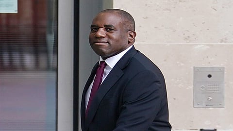 UK Foreign Secretary David Lammy 
