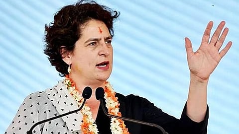 Congress leader Priyanka Gandhi Vadra