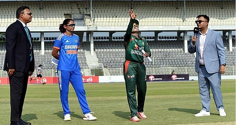 Bangladesh opt to bat against India in Women's T20 Asia Cup semifinal  