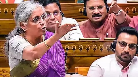 Finance Minister Nirmala Sitharaman 