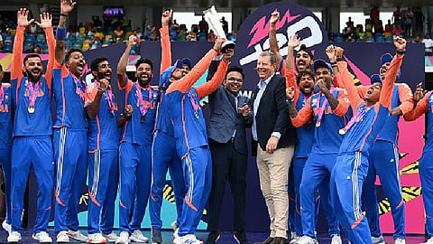 T20 world champions India finally depart from Barbados