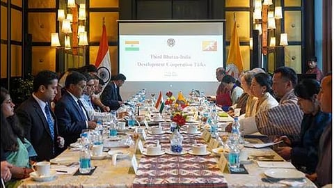 The Economic Stimulus Programme between India and Bhutan during  the visit of Foreign Secretary Vikram Misri