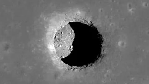 Scientists have confirmed a cave on the moon that could be used to shelter future explorers